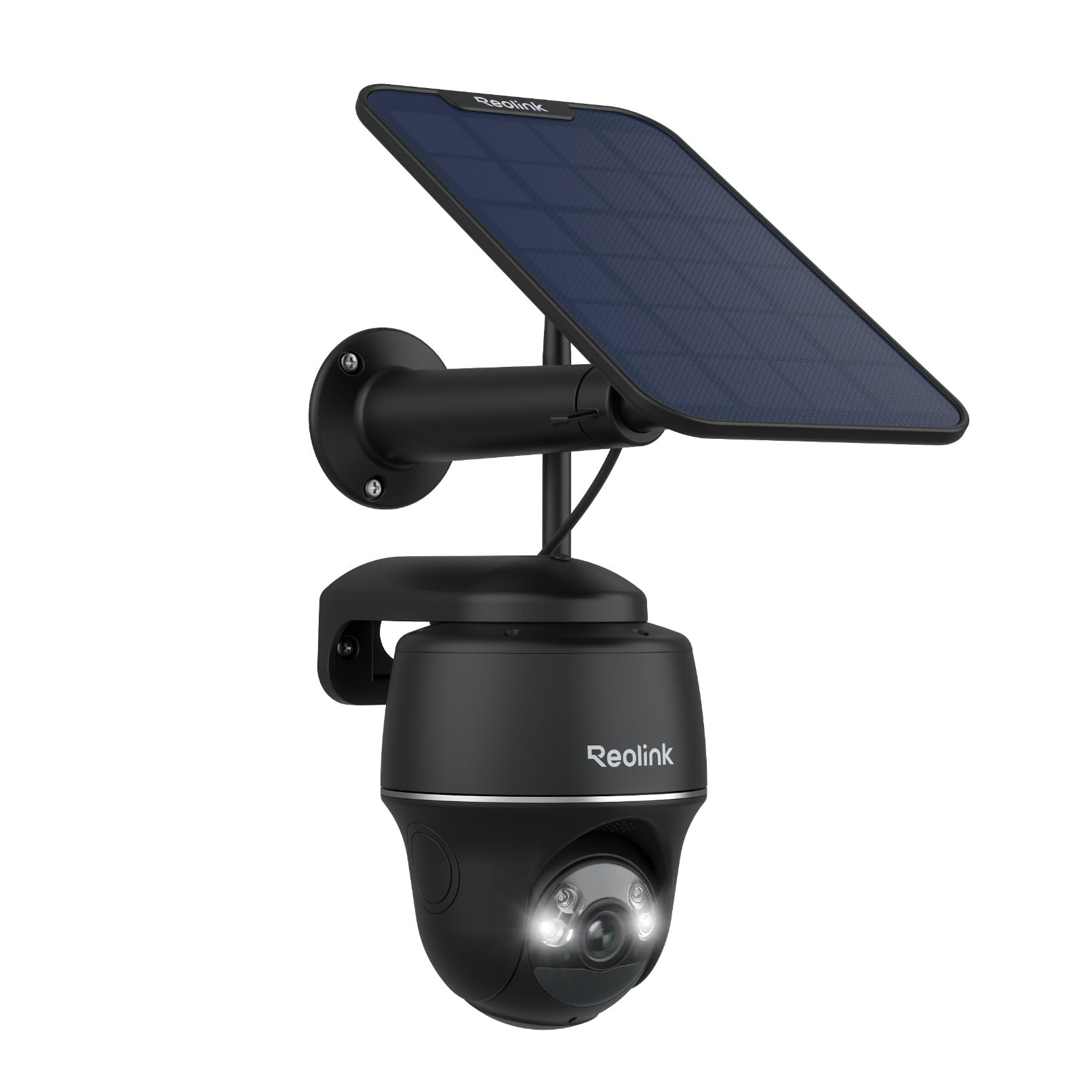 Panneau Solaire GALAYOUs Pour Caméra De Surveillance WiFi Extérieure – Type C, Blanc
